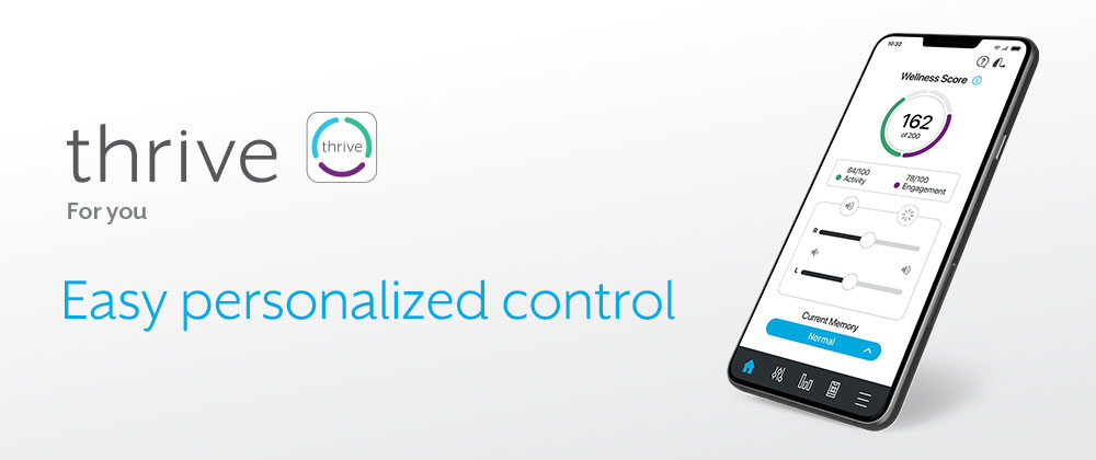 Thrive - For you - Easy personalized control